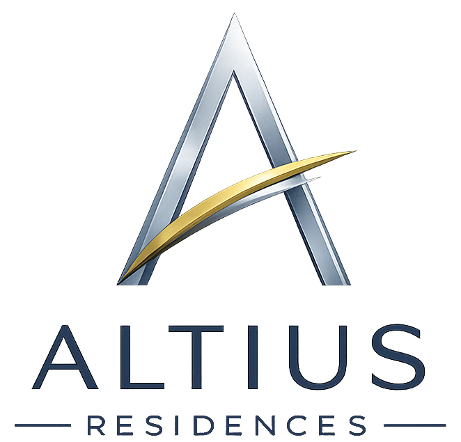 Altius Residences menu logo